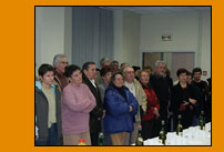 Les adh�rents attentifs aux discours